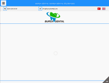 Tablet Screenshot of bursadental.com